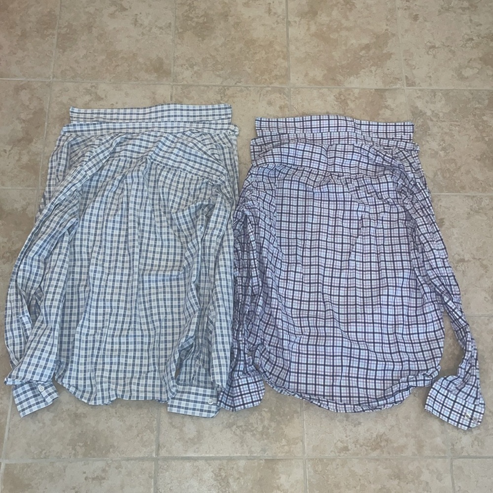 2-Piece Men’s Dress Shirt Bundle | APT 9 | Size M - Picture 7 of 7